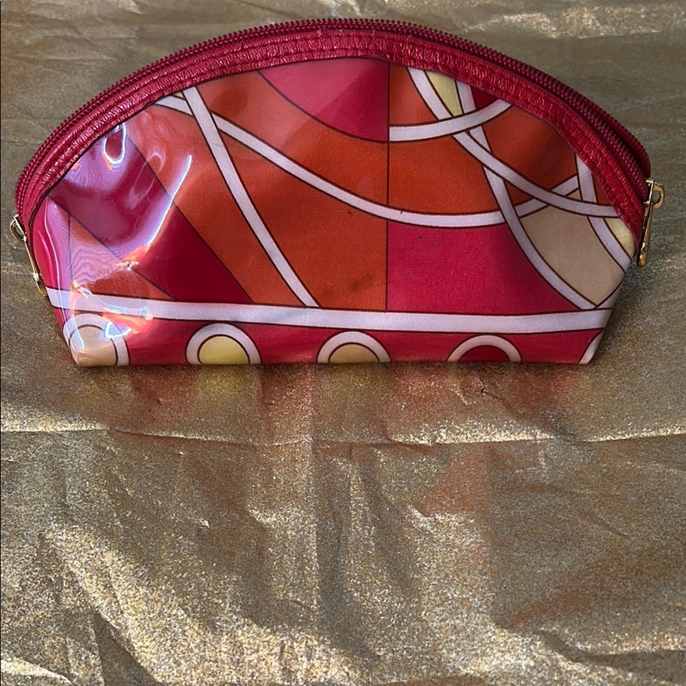 Stylish Red and Orange Women's Bag by Chris Notti.